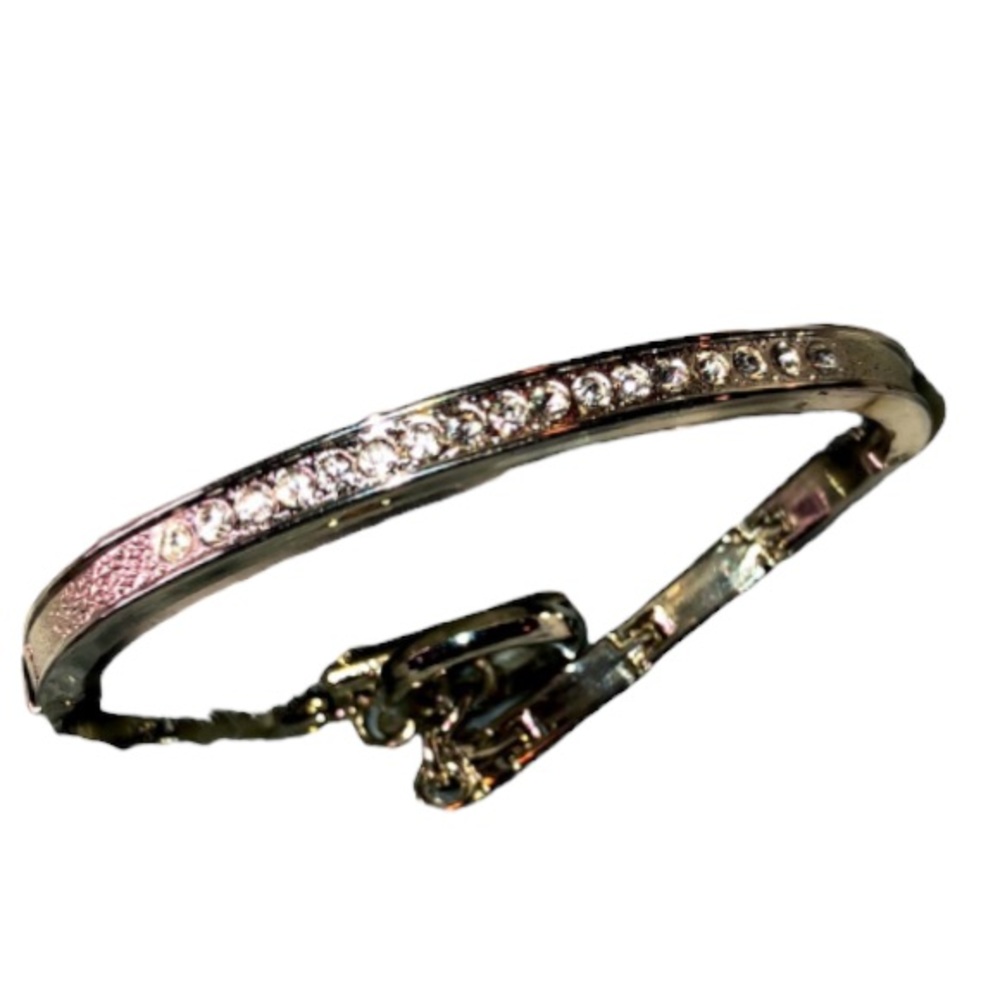 Metal & Rhinestone Bracelet